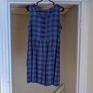M No. 25 Brixham Check Dress